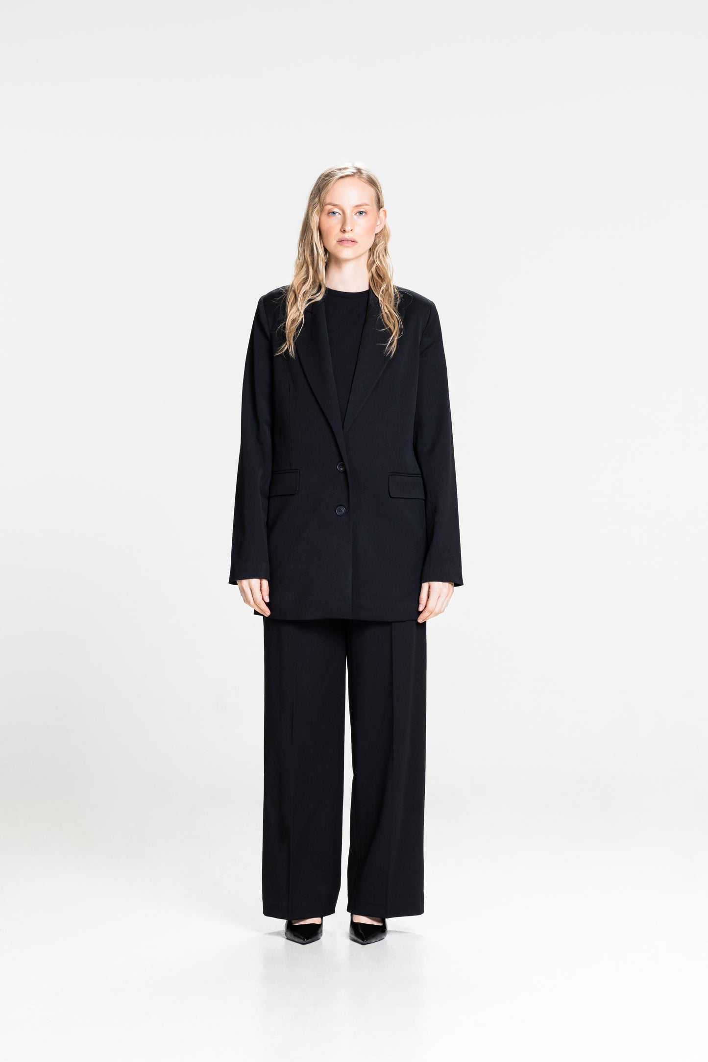 Crewneck T-Shirt Tall Black