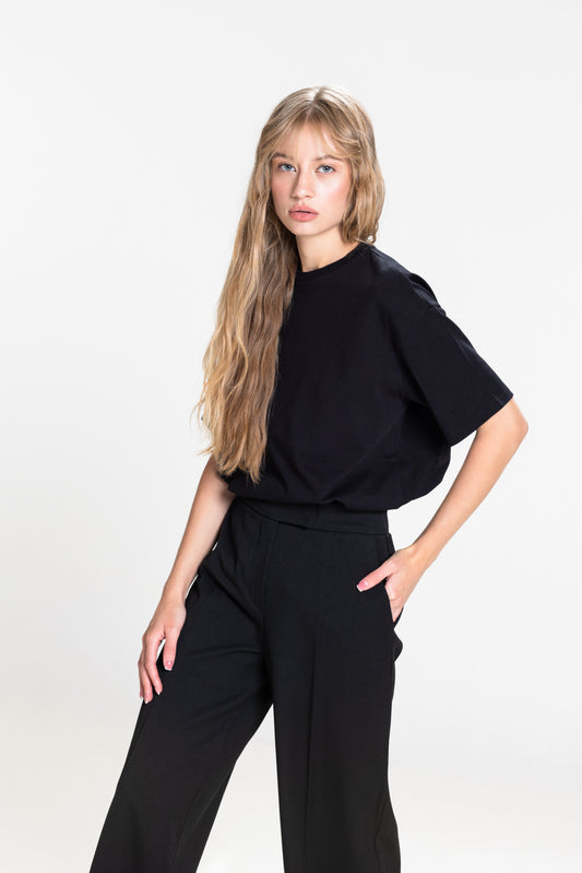 Crewneck T-Shirt Black